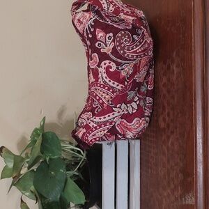 Vera Bradley Quilted Shoulder Bag in Picadilly Plum Pattern